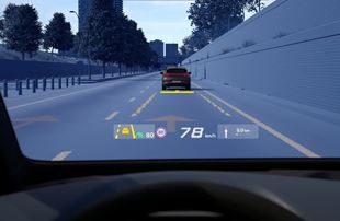 point of view in car
