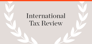 International Tax Review Award name with laurels