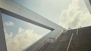 staircase going up to the sky
