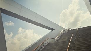 staircase going up to the sky