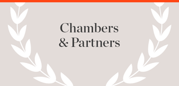Chambers & Partners Publication name with laurels