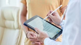 Filling medical card online