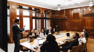 Conference room meeting