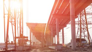 construction de contournement d'autoroute