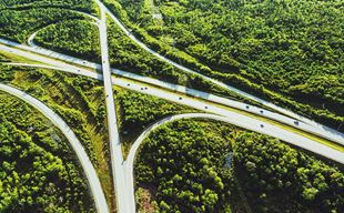 highway turnoff